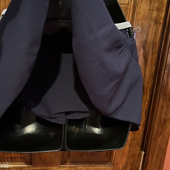 Navy & Gray Swim Skort - Picture 5 of 6